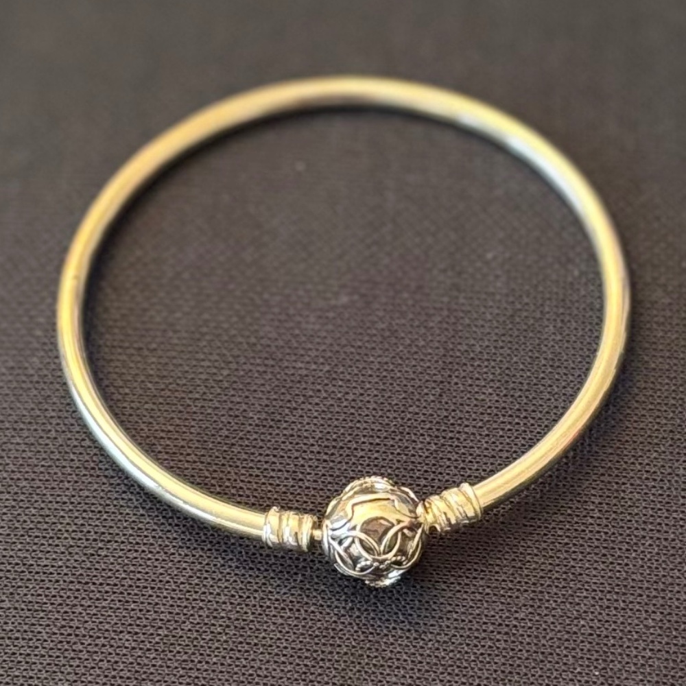 Pandora silver limited edition bangle